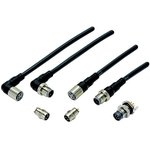 XS3FM321302R, M8 Screw-on Cables