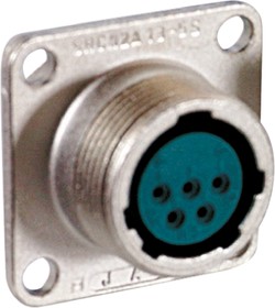 Фото 1/2 SRCN2A25-16S, Circular Connector, 16 Contacts, Panel Mount, Miniature Connector, Socket, Female, SRCN Series