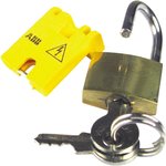 GJF1101903R0003 SA3, Padlock with Key & Adapter for use with E 220 Series ...