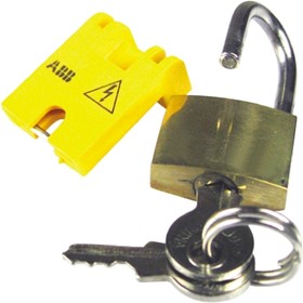 GJF1101903R0003 SA3, Padlock with Key & Adapter for use with E 220 Series, E 270 Series, F 270 Series, F 370 Series, MultiSTOTZ Series, P