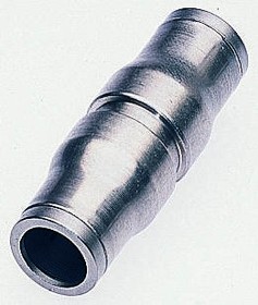 3606 10 00, LF3600 Series Straight Tube-to-Tube Adaptor, Push In 10 mm to Push In 10 mm, Tube-to-Tube Connection Style