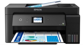 МФУ струйный Epson L14150 цветная печать, A3, с СНПЧ, цвет черный [c11ch96403/ 96502/96505/96503]