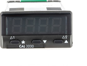Фото 1/4 320000, 3200 PID Temperature Controller, 48 x 24 (1/32 DIN)mm, 2 Output Relay, 90 264 V ac Supply Voltage