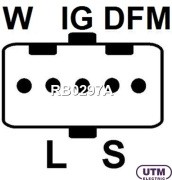 Фото 1/3 RB0297A, Регулятор генератора