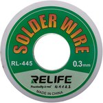 Припой в проволоке RELIFE RL-445 0.3 мм 25 гр