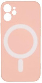 (iPhone 12 mini) накладка Barn&Hollis для iPhone 12 mini, для magsafe, персиковая