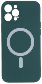 (iPhone 12 Pro Max) накладка Barn&Hollis для iPhone 12 Pro Max, для magsafe, зеленая