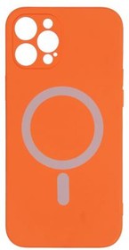 (iPhone 12 Pro Max) накладка Barn&Hollis для iPhone 12 Pro Max, для magsafe, оранжевая