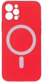 (iPhone 12 Pro) накладка Barn&Hollis для iPhone 12 Pro, для magsafe, красная