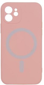 (iPhone 12) накладка Barn&Hollis для iPhone 12, для magsafe, персиковая