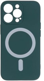 (iPhone 13 Pro) накладка Barn&Hollis для iPhone 13 Pro, для magsafe, зеленая