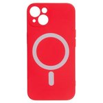 (iPhone 13) накладка Barn&Hollis для iPhone 13, для magsafe, красная