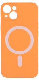(iPhone 13) накладка Barn&Hollis для iPhone 13, для magsafe, оранжевая