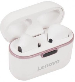 (QXD1B07923) bluetooth-наушники Lenovo HT06 с микрофоном (TWS), белые (QXD1B07923)
