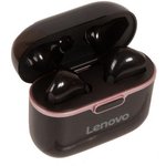 (QXD1B07911) bluetooth-наушники Lenovo HT06 с микрофоном (TWS), черные (QXD1B07911)