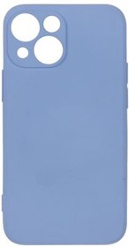 (iPhone 13 mini) накладка UNBROKE liquid silicone case with camera protection для iPhone 13 mini, фиолетовая