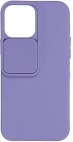 (iPhone 13 Pro Max) накладка UNBROKE soft case with camera slider для iPhone 13 Pro Max, фиолетовая