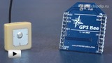 Смотреть видео: GPS Bee kit (with Mini Embedded Antenna)