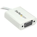 CDP2VGAW, USB C to VGA Adapter, USB 3.1, 1 Supported Display(s) - 1920 x 1200