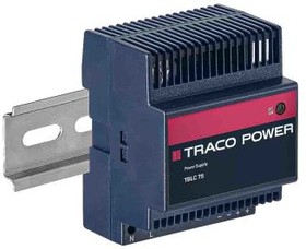 Фото 1/4 TBLC 75-112, TBLC Switched Mode DIN Rail Power Supply, 85 264V ac ac Input, 12V dc dc Output, 6A Output, 72W