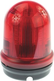 Фото 1/2 829.120.55, RM 829 Series Red Flashing Beacon, 24 V dc, Surface Mount, LED Bulb, IP65