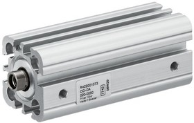 R422001109, Pneumatic Compact Cylinder - 80mm Bore, 100mm Stroke, CCI Series, Double Acting