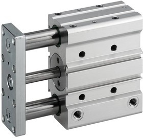 0822063004, Pneumatic Guided Cylinder - 25mm Bore, 50mm Stroke, GPC-BV Series, Double Acting