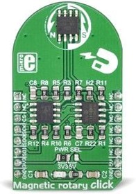 MIKROE-3275, Magnetic Sensor Development Tools Honeywell Microelectronics & Precision Sensors, Microchip TechnologyHMC1512-TR