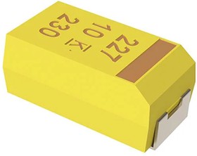 T498C226K016ATE1K0, Tantalum Capacitors - Solid SMD 16V 22uF 2412 10 % ESR=1Ohms AECQ200