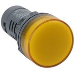 Лампа светосигнальная SB7 d22мм 24В DC желт. моноблочная SE SB7EV08BP