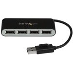 ST4200MINI2, 4 Port USB 2.0 USB A Hub, USB Bus Powered, 82 x 27 x 15mm