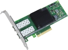 Фото 1/4 Адаптер Intel Ethernet Converged Network Adapter X710-DA2, 10Gb Dual Ports SFP+, open optics, transivers no included, LP and FH brackets inc