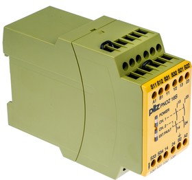Фото 1/4 774073, Dual-Channel Safety Switch/Interlock Safety Relay, 24 V dc, 110V ac, 2 Safety Contacts