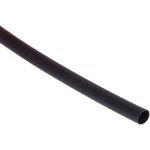 HSB125, Heat-Shrink Tubing 2:1, 1.6 ... 3.2mm, Black, Polyolefin, 11.5m