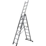 Трехсекционная раскладная лестница 3x8 111308