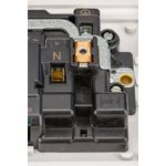 K2744WHI, White 2 Gang Plug Socket, 2 Poles, 2A, Type G - British, USB, Indoor Use