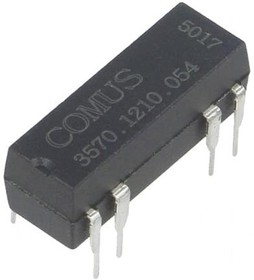 Фото 1/2 3570.1210.051, Реле: герконовое, SPST-NO, Uобмотки: 5ВDC, 500мА, макс.150ВDDC, 10Вт