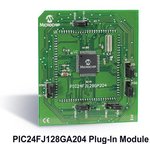MA240037, Daughter Cards & OEM Boards Plug In Module for PIC24FJ128GA204