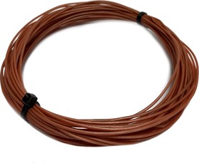 Монтажный провод НВ-4 0,14 10 м (коричневый)