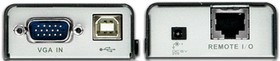 Фото 1/10 ATEN CE100, Удлинитель/ усилитель/extender, VGA/SVGA+KBD+MOUSE USB, 100 метр., HD-DB15+USB A-тип/USB B-тип, Female, без шнуров, Б.П. 220 5V,