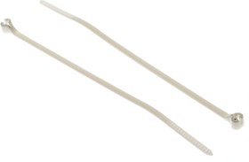 Фото 1/4 7TAG009570R0002 TY23MFR, Cable Ties, 92mm x 2.3 mm, White Nylon, Pk-100