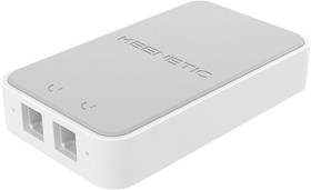 Фото 1/10 Адаптер KEENETIC Keenetic Linear (KN-3110) USB-адаптер для двух аналоговых телефонов (921417)