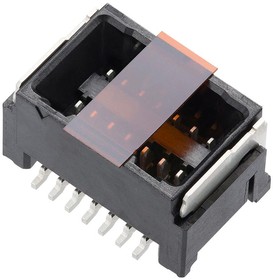 207760-1081, Pin Header, Signal, Wire-to-Board, 1.25 мм, 2 ряд(-ов), 10 контакт(-ов), Поверхностный Монтаж