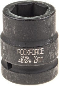 RF-48529, Головка торцевая 1" 29мм ударная L=60мм ROCKFORCE