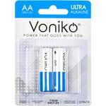 Батарейка AA LR6 1.5V блистер 2шт. (цена за 1шт.) Alkaline Ultra VONIKO