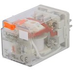 HR703CA110, DIN Rail Non-Latching Relay, 110V ac Coil, 10A Switching Current, 3PDT