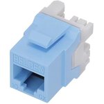 AX102288, Modular Connectors / Ethernet Connectors 10GX JACK KCONN BLUE TIA606