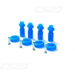 09113, Tip VAZ-1118,2170,2190 Ignition module BOSCH 16V Kit Silicone BLUE CS-20