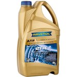 121110000401999, Трансмиссионное масло RAVENOL ATF+4 Fluid (4л) new