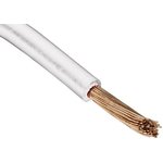 11028-24-WHI, White, 0.2 mmA² Hook Up Wire, 100m